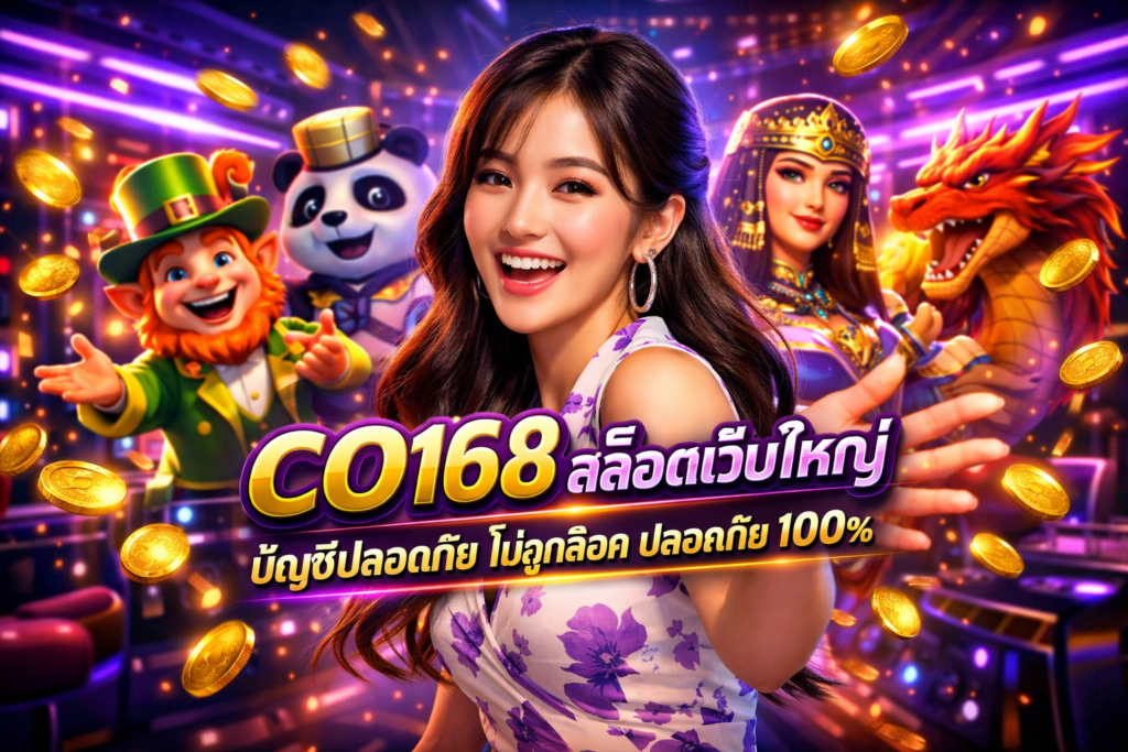 CO168 สล็อตเว็บใหญ่ บัญชีปลอดภัย ไม่ถูกล็อค ปลอดภัย 100%