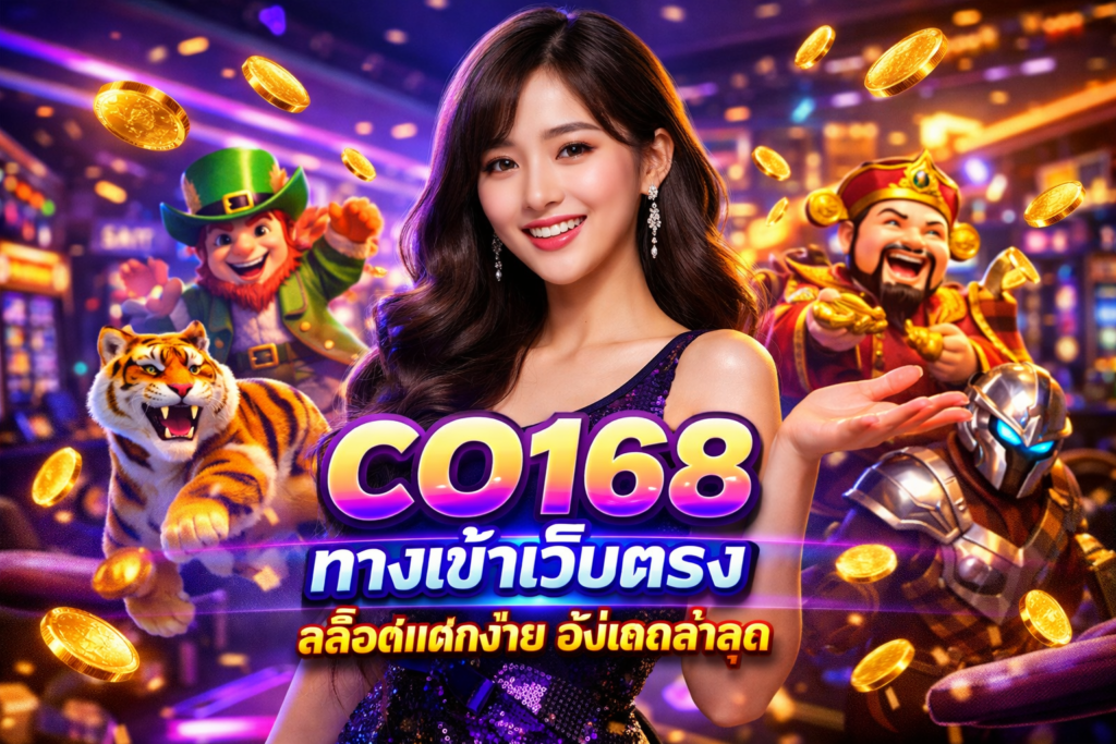 CO168 ทางเข้าเว็บตรง สล็อตแตกง่าย อัปเดตล่าสุด