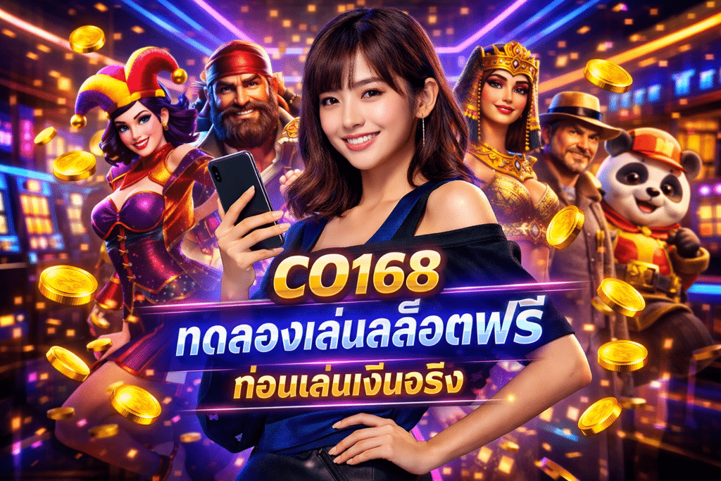 CO168 ทดลองเล่นสล็อตฟรี ก่อนเล่นเงินจริง